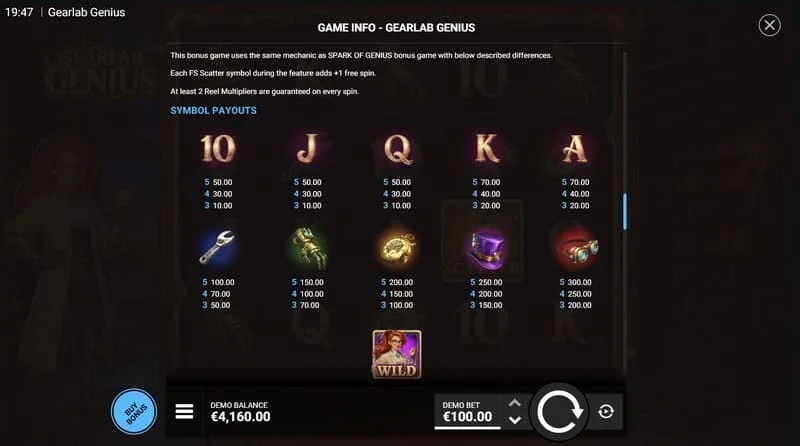 Gearlab Genius – Synced Reels se stejnými symboly
